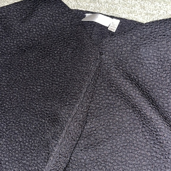 spaghetti strap black blouse - Picture 3 of 3